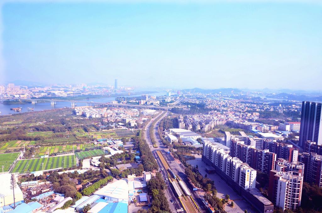 Guangzhou Hua Ji Apartment Pazhou Expo Branch Exterior foto